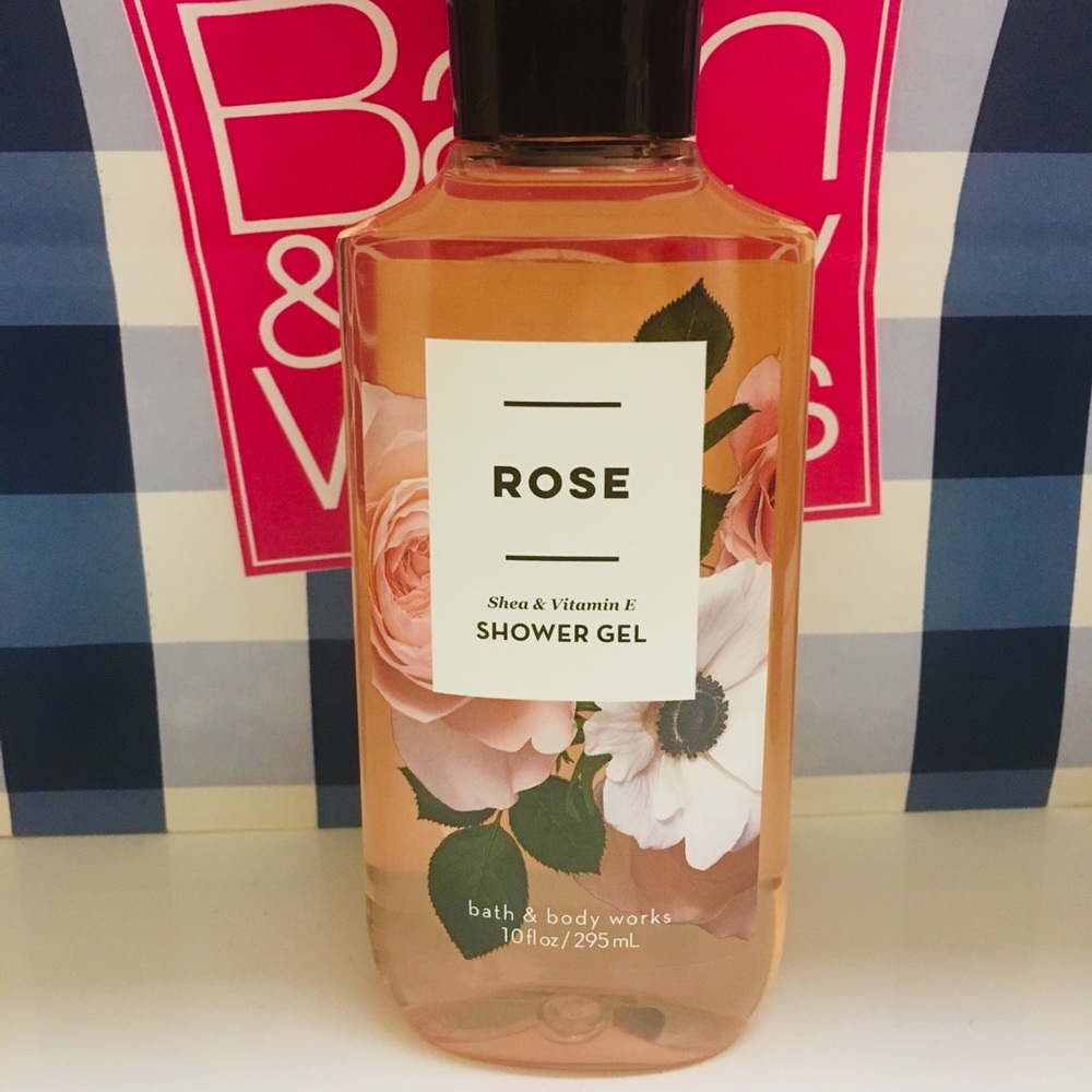 BBW Rose Body Wash Cream Loofah Lot of 3 Bath & Body Works Bundle New NWT - Picture 4 of 8